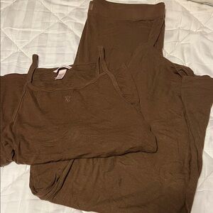 Victoria's Secret Chocolate Lounge Set